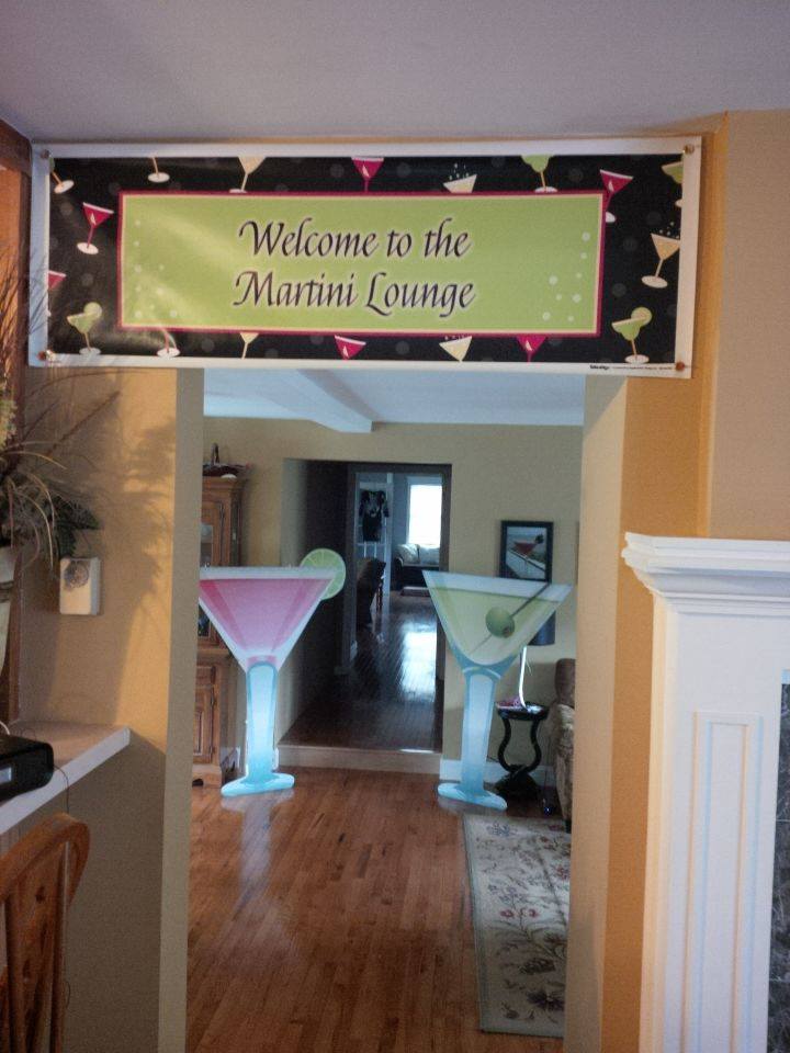 Martini Lounge Standees