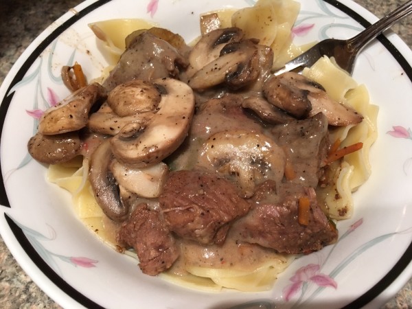 Stylized Stroganoff